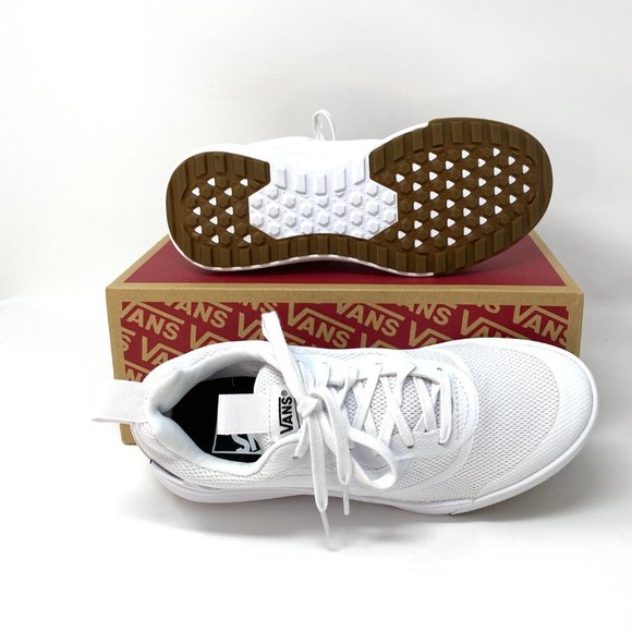 VANS Ultrarange Rapidw True White Canvas Sneakers Women's Size 5 VN0A3MVUW00 - Picture 2 of 8